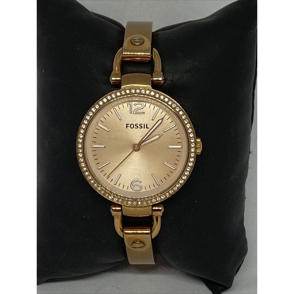 Fossil Georgia ES3226 Women Gold Stainless Steel A